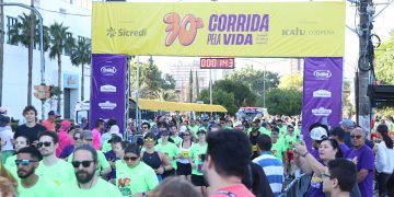 Dália reforça apoio na luta contra o câncer infanto juvenil ao participar da 30ª Corrida Pela Vida