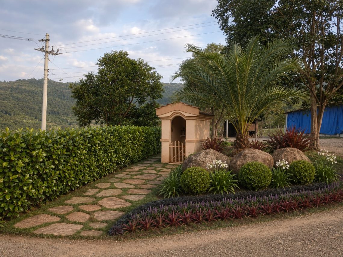 Curso da EMATER orienta sobre planejamento e preparo de jardins em Roca Sales