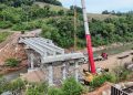 Ponte entre Relvado e Encantado chega a 70% de execução